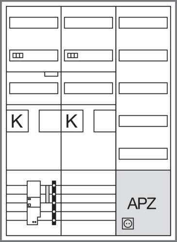 Komplettschrank, univers Z ZB33ET225W11 Komplettschrank, univers Z ZB33ET225W11