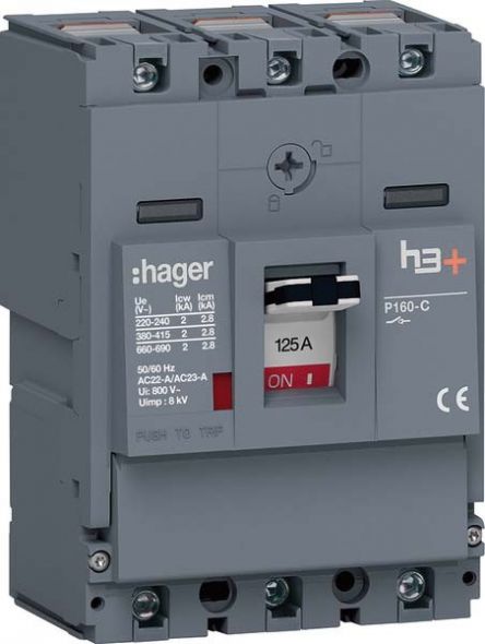 Lasttrennschalter h3+ P160 HCS125AC