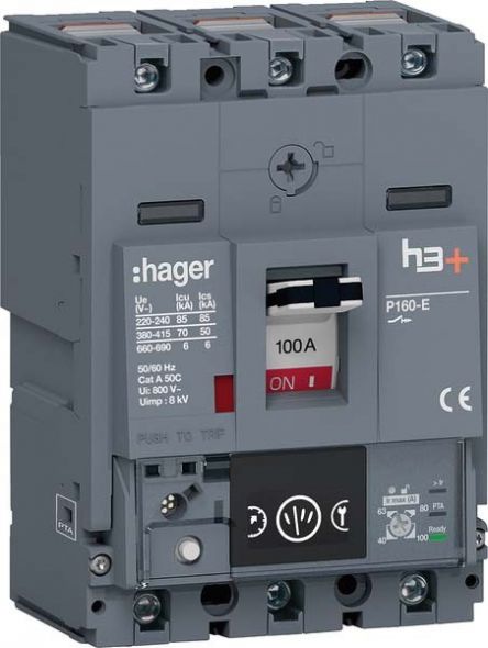 Leistungsschalter h3+ P160 HES100NC Leistungsschalter h3+ P160 HES100NC