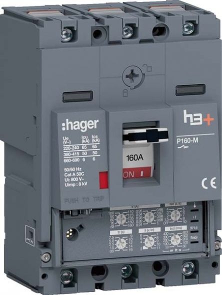 Leistungsschalter h3+ P160 HMS160JC Leistungsschalter h3+ P160 HMS160JC