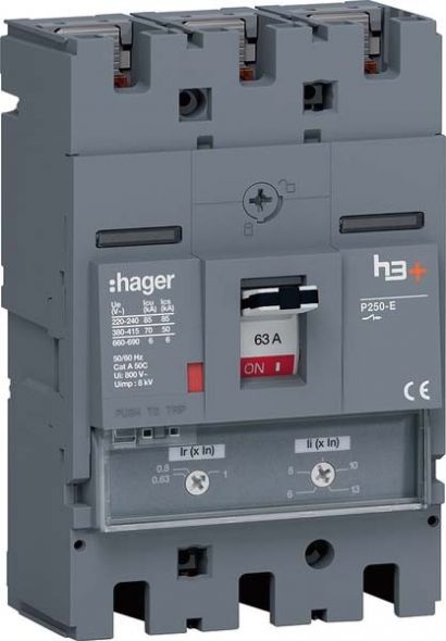 Leistungsschalter h3+ P250 HET063DR