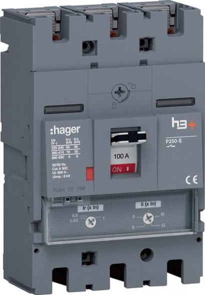 Leistungsschalter h3+ P250 HET100DR Leistungsschalter h3+ P250 HET100DR