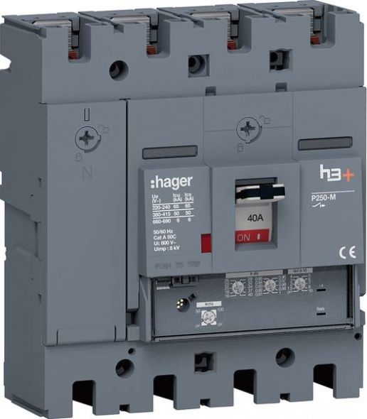 Leistungsschalter h3+ P250 HMT041GR