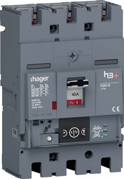 Leistungsschalter h3+ P250 HNT040NR Leistungsschalter h3+ P250 HNT040NR