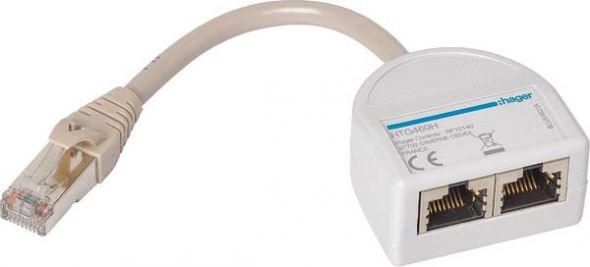 T-RJ45 Stecker/Buchse HTG469H T-RJ45 Stecker/Buchse HTG469H