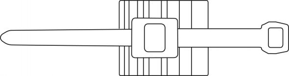 Befestigungsbinder T50R-EC2,5A-PA66-HS