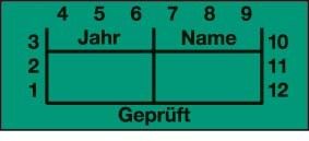 Etikett 590-00164 (VE 100) Etikett 590-00164 (VE 100)