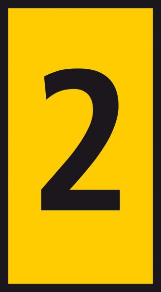 Etiketten CWML-2-260-YE