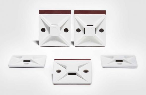 Klebesockel MB4APT-A-PA66-WH