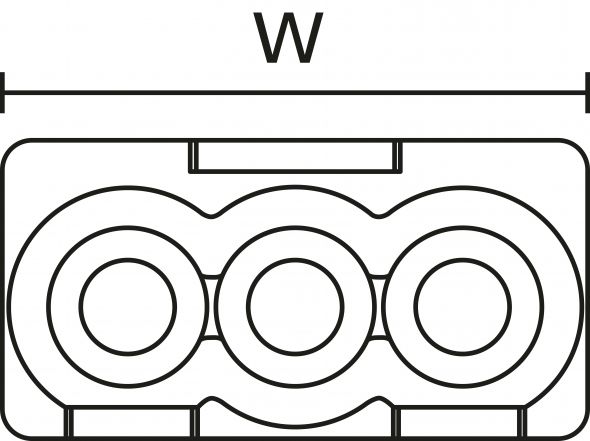 Verbindungsdosenklemme HCPM-4 PC CL 100