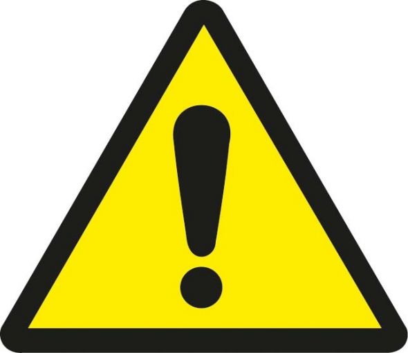 Warnschild 597-61262(VE100) Warnschild 597-61262(VE100)