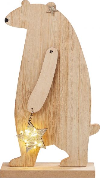 LED-Holzbär 524062 LED-Holzbär 524062
