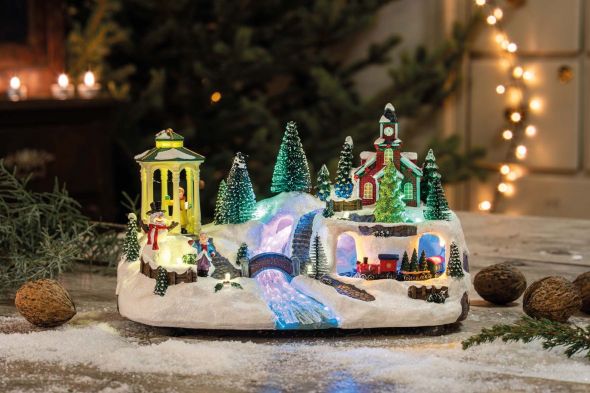 LED-Weihnachtsdorf 524680 LED-Weihnachtsdorf 524680