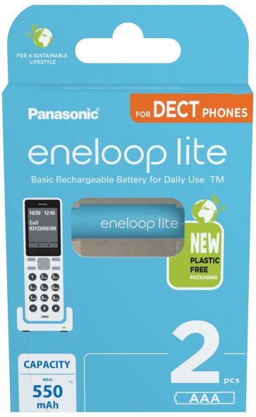 Akku MicroAAA eneloop lite BK-4LCCE/2DE Akku MicroAAA eneloop lite BK-4LCCE/2DE