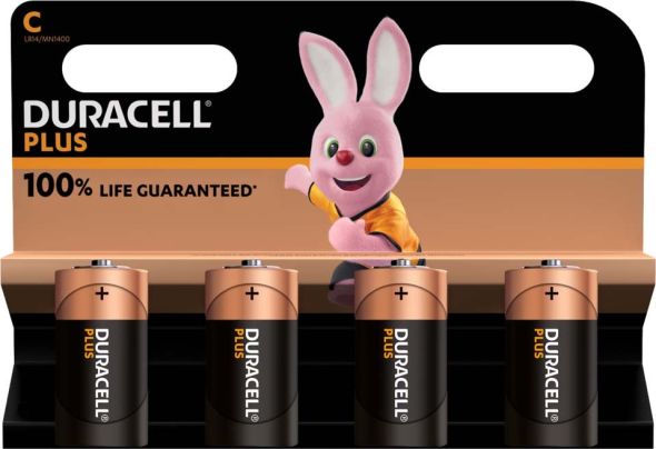 Batterie 1,5V Baby C Plus-C K4 (Bli.4) Batterie 1,5V Baby C Plus-C K4 (Bli.4)