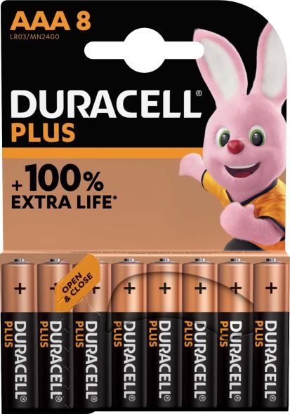 Batterie 1,5V Micro AAA Plus-AAA K8 (Bli.8) Batterie 1,5V Micro AAA Plus-AAA K8 (Bli.8)