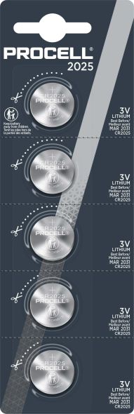 Knopfzelle Lithium 3V PC2025-B5 (VE5) Knopfzelle Lithium 3V PC2025-B5 (VE5)