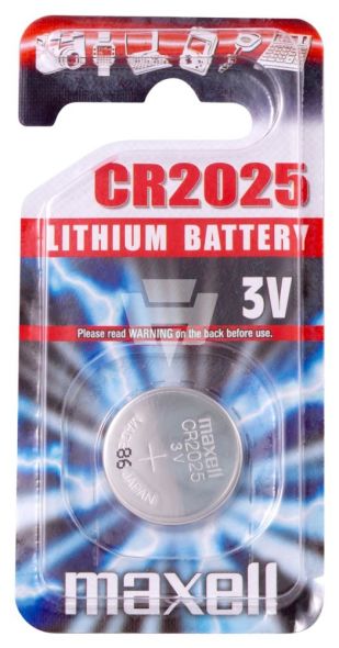 Knopfzelle Lithium MCR2025-1B Knopfzelle Lithium MCR2025-1B