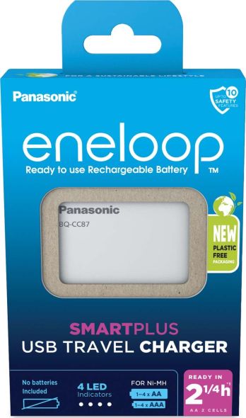 Ladegerät BQ-CC87 eneloop BQ-CC87USB Ladegerät BQ-CC87 eneloop BQ-CC87USB