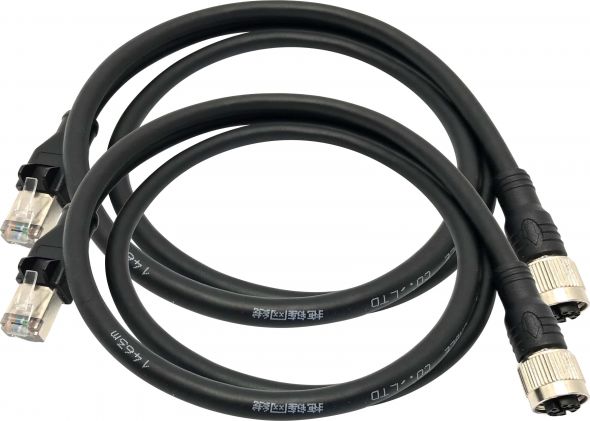 Adapterkabel 1m PROFINET AdapterRJ45-M12-X Adapterkabel 1m PROFINET AdapterRJ45-M12-X