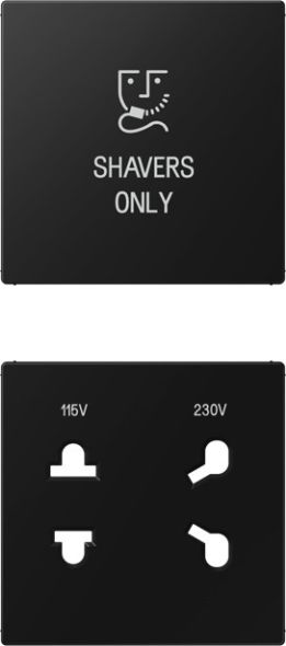 Abdeckung 2-fach SO A 7522 SWM PL