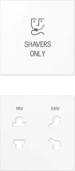 Abdeckung 2fach SO A 7522 BF WW PL