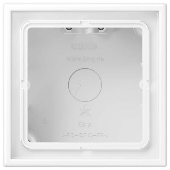 Aufputz-Kappe LS581AWWM