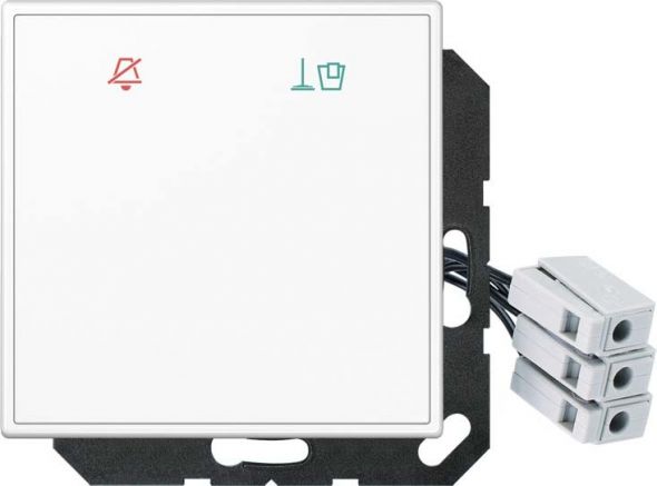 Hotelabdeckung Glas LS CU KO6 M 24 WW