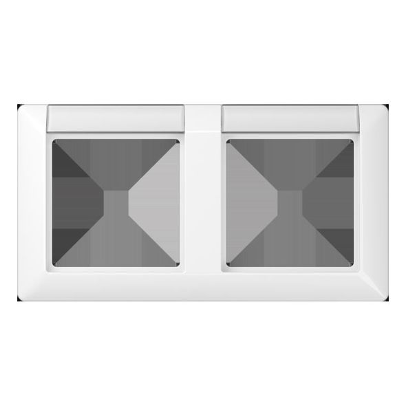 Rahmen 2fach SPAS 5820 NA WW