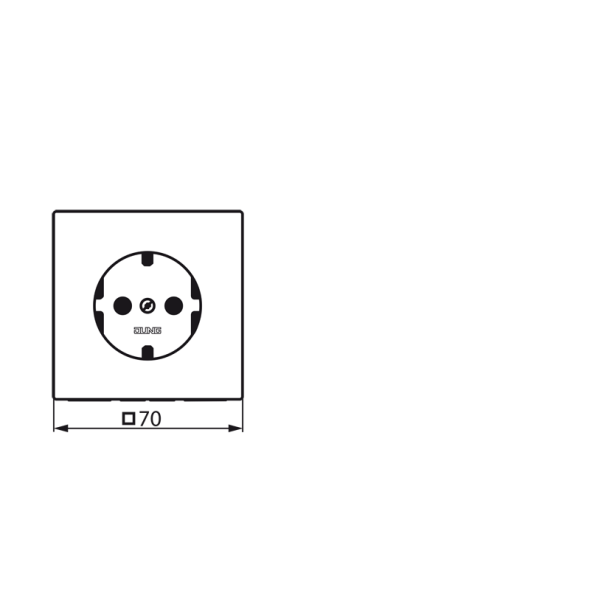 SCHUKO Steckdose LS 1521