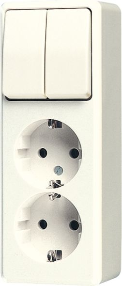 SCHUKO-Zweifach-Steckdose 625 A SCHUKO-Zweifach-Steckdose 625 A