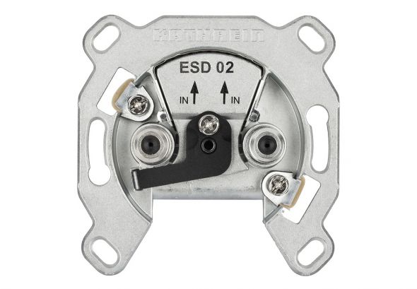 SAT-Steckdose 2fach ESD 02 SAT-Steckdose 2fach ESD 02