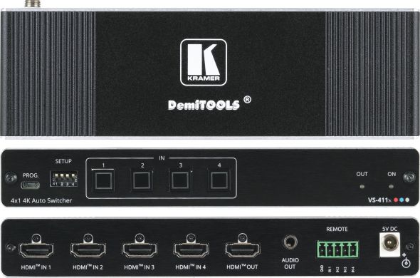 4K HDMI Auto-Switcher VS-411X 4K HDMI Auto-Switcher VS-411X