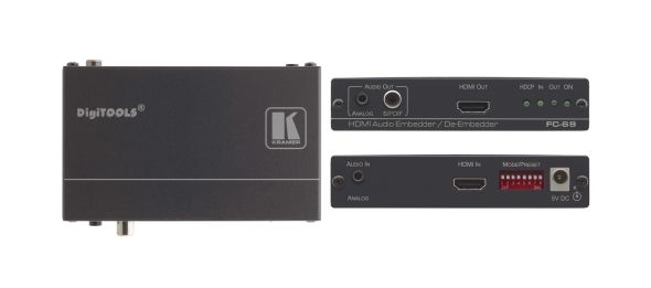 HDMI-Audio Ein/Auskoppler FC-69 HDMI-Audio Ein/Auskoppler FC-69