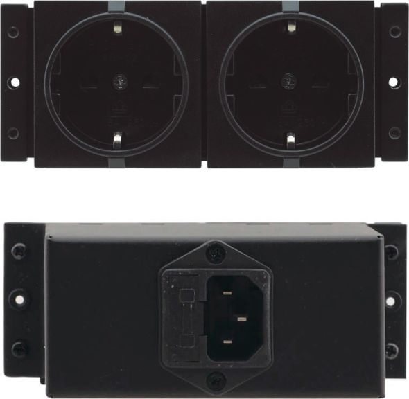 TBUS-Doppelsteckdose TS-2DE TBUS-Doppelsteckdose TS-2DE