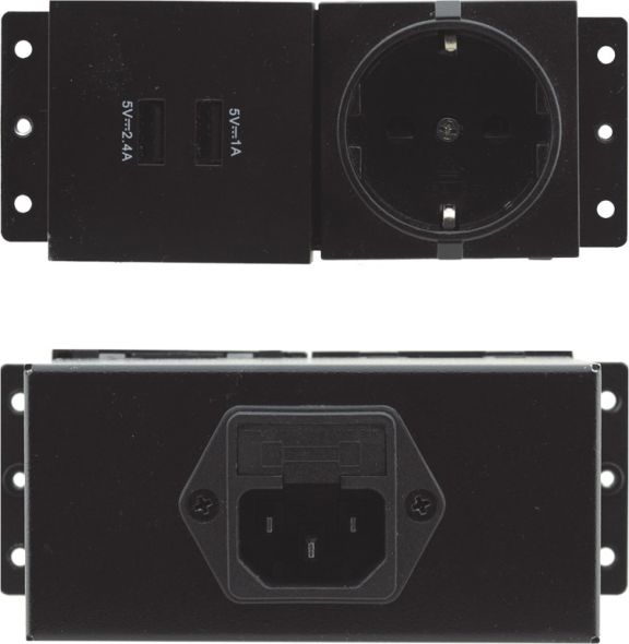 TBUS Dual socket module TS-2UC/DE
