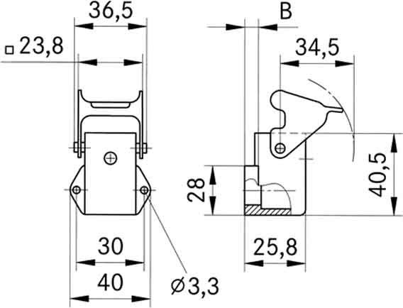 Anbaugehäuse H-A 3 AGS Anbaugehäuse H-A 3 AGS