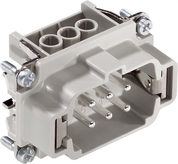 Industr.-Rechtecksteck-Kit H-BE 6 SS TS M20