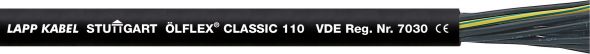 Ölflex Classic 110 BK 1119882 12G1,5mm² T500