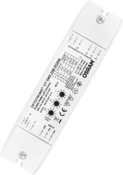 Konstantspannungsdimmer OT DMX RGBW DIM12-24 Konstantspannungsdimmer OT DMX RGBW DIM12-24