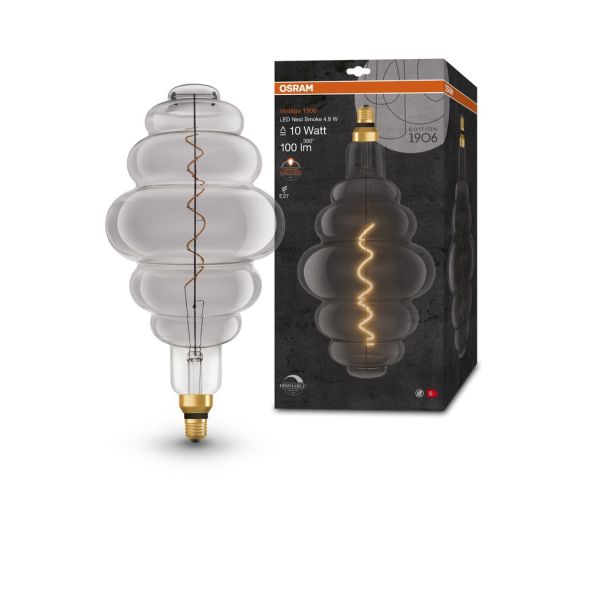 LED-Vintage-Lampe E27 V1906NESTDIM104.8W18 LED-Vintage-Lampe E27 V1906NESTDIM104.8W18