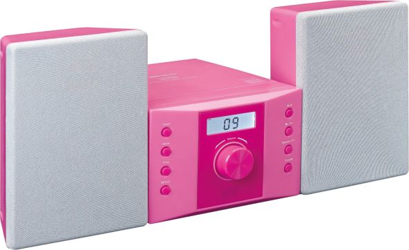 Kinder-Micro-Anlage MC-013 Pink Kinder-Micro-Anlage MC-013 Pink