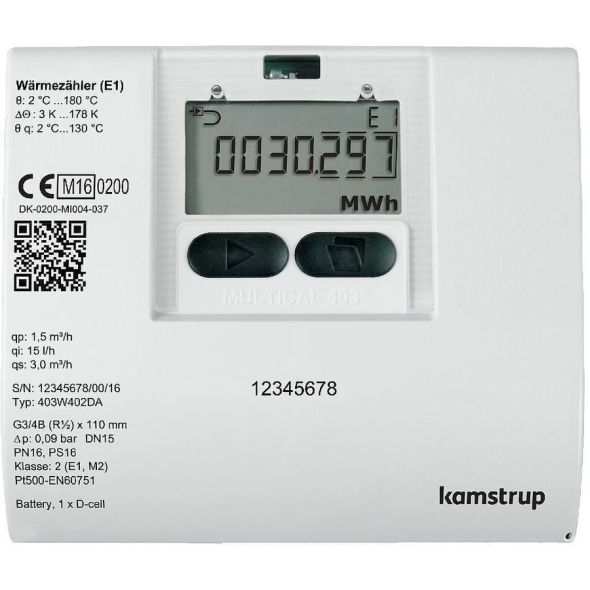 KNX-Wärmengenzähler KAM-MC403 #84709