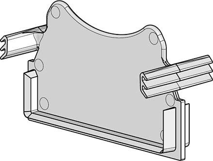 Kaschierstück LK-Z 070 AOV-K-001 Kaschierstück LK-Z 070 AOV-K-001