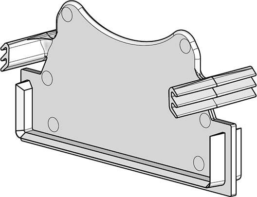 Kaschierstück LK-Z 070 AOV-K-002 Kaschierstück LK-Z 070 AOV-K-002