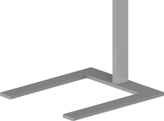 Leuchtenfuß ZBB 002 si Leuchtenfuß ZBB 002 si