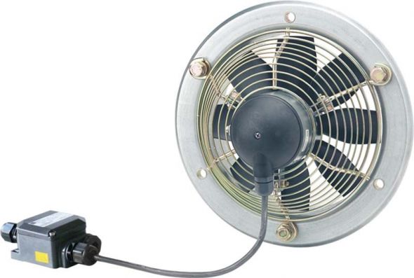 Axialwandventilator EZS 20/4E E Ex e