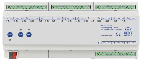 Binäreingang 32-fach 12TE REG BE-32000.02 Binäreingang 32-fach 12TE REG BE-32000.02