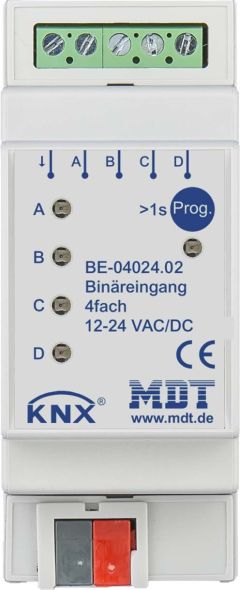 Binäreingang 4-fach 2TE BE-04024.02 Binäreingang 4-fach 2TE BE-04024.02