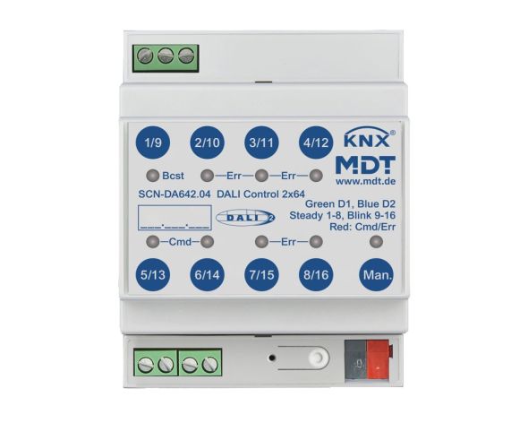 DALI Control 2x64 Gateway SCN-DA642.04 DALI Control 2x64 Gateway SCN-DA642.04